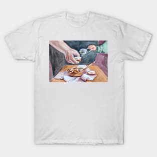 Pastries at home illustration T-Shirt